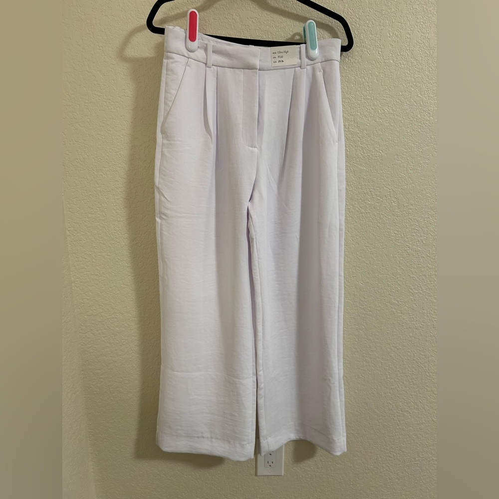 NWT Abercrombie and Fitch Sloane Tailored Wide Leg Pant - Size 29 Short -8 Short - Picture 7 of 15